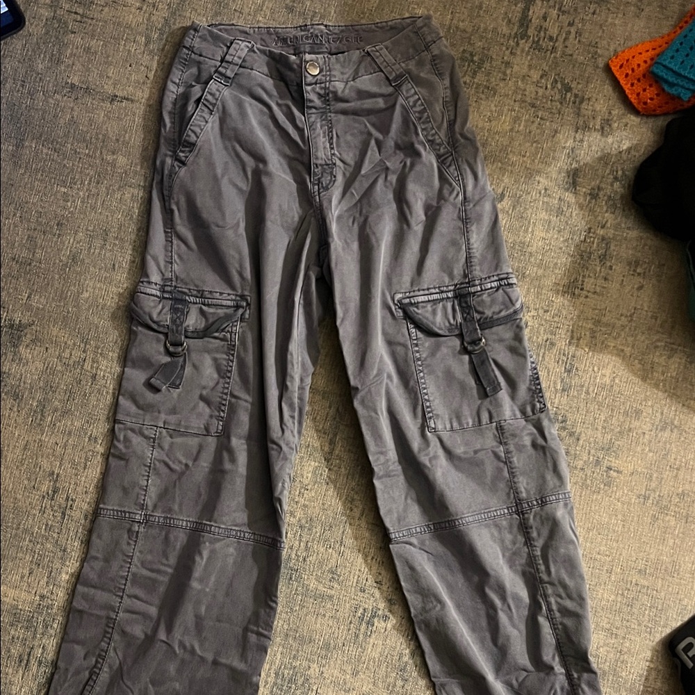 American Eagle Blue Cargos